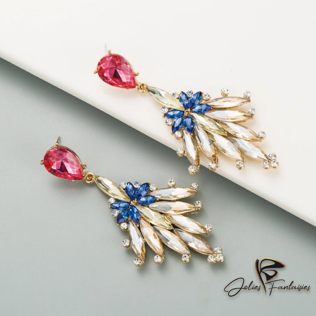 Boucles d'oreilles fleurs