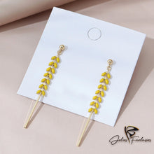 Charger l&#39;image dans la galerie, Boucles d&#39;oreilles cuivre de couleur - Deux coloris disponibles
