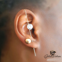 Charger l&#39;image dans la galerie, Boucles d&#39;oreilles pour cartilage - Deux styles disponibles
