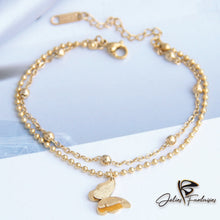 Charger l&#39;image dans la galerie, Bracelet papillon - Deux coloris disponibles
