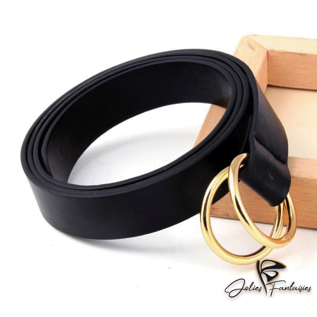 Ceinture en cuir souple - Six coloris disponibles