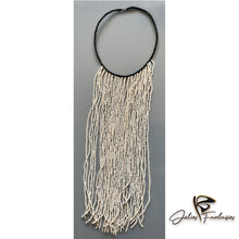 Charger l&#39;image dans la galerie, Collier de perles blanches
